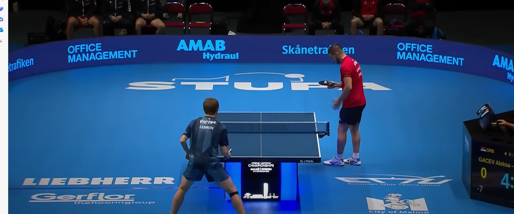 Tischtennis-Europameisterschaft in Schweden