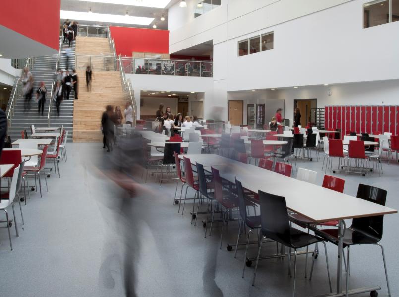 Gerflor Bildungswesen Cafeteria Sicherheitsbelag
