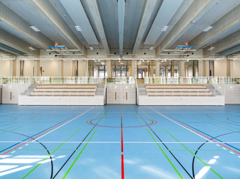 Achtfach-Sporthalle, Schulzentrum Berliner Ring