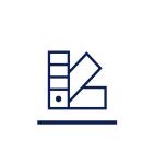 Wide palette of colours and designs