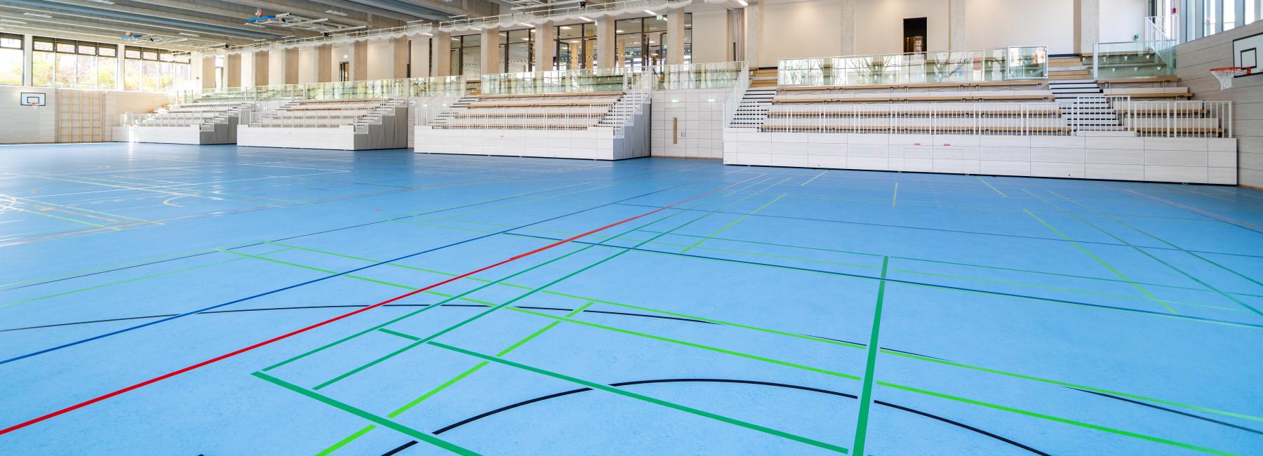 Achtfach-Sporthalle, Schulzentrum Berliner Ring
