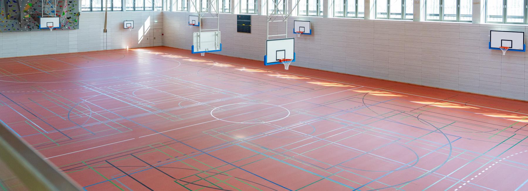Achtfach-Sporthalle, Schulzentrum Berliner Ring